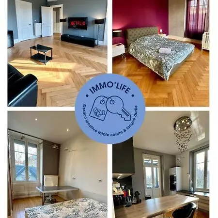 Loft Avec Spa A Avec Parking Prive 6 Personnes Мюлуз